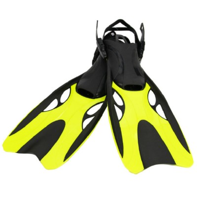 Adjustable Long Blade Adult Ocean Diving Flippers Training Swimming Fins